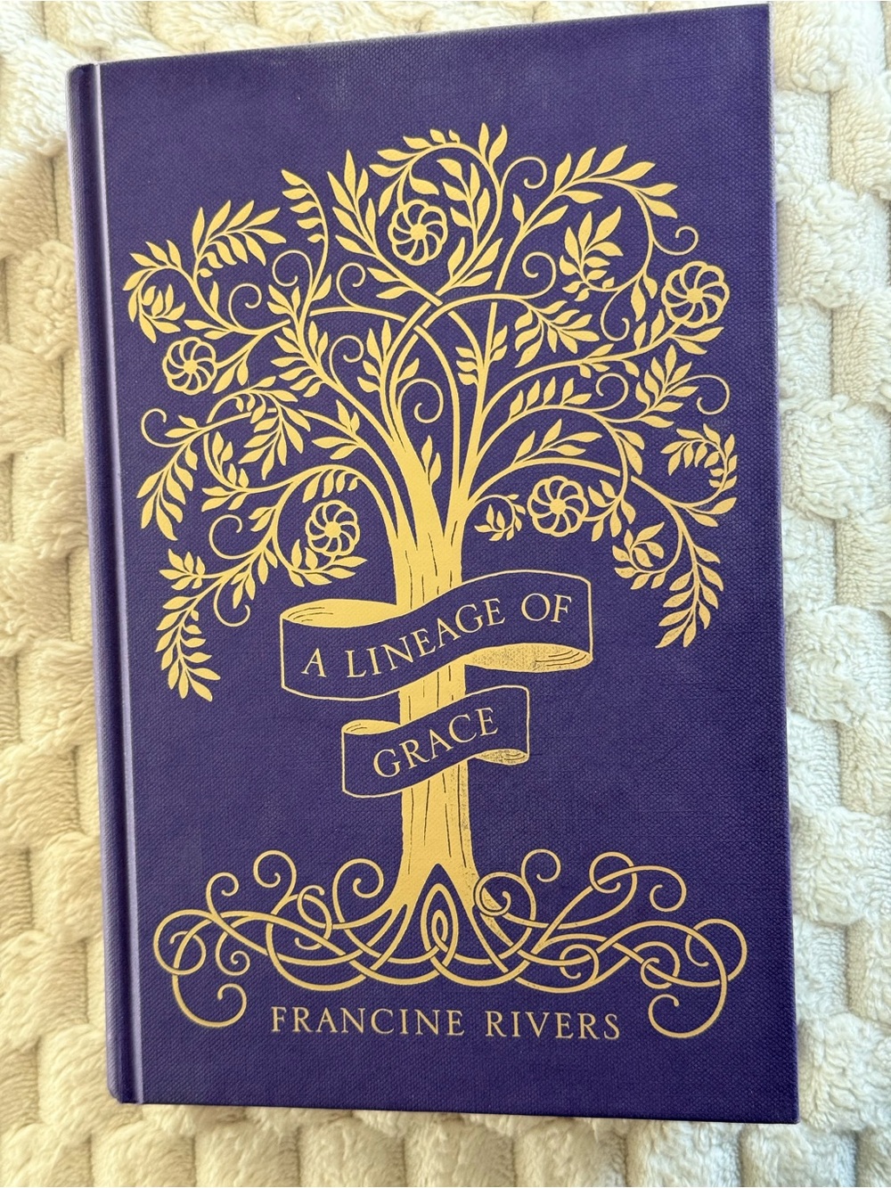A Lineage of Grace Hardcover Book – Purple with Gold Foil